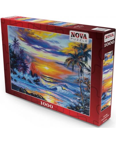 Пъзел Nova puzzle от 1000 части - Залез - 1